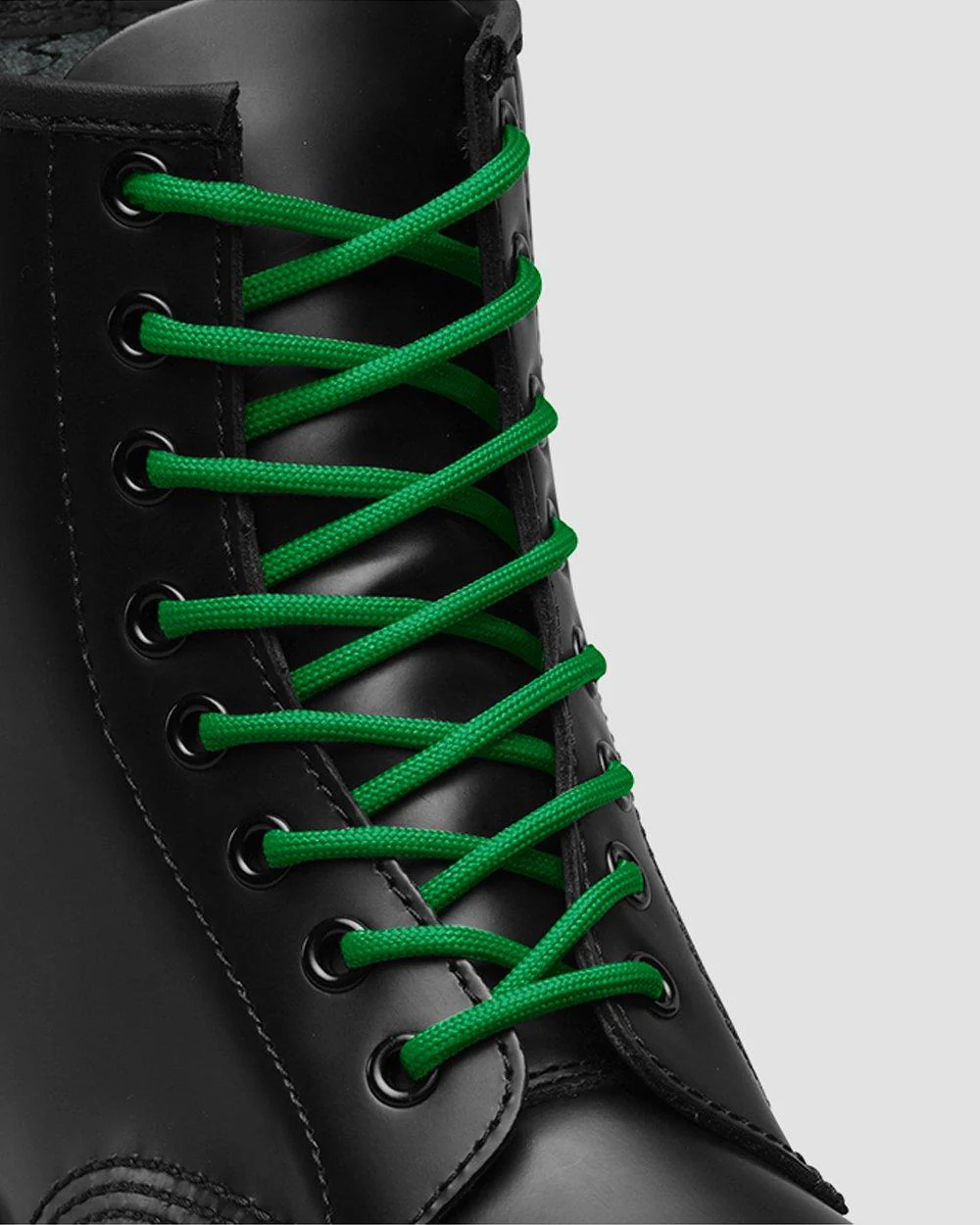 140cm Green Round Lace (8-10 eye shoe) - Image 4