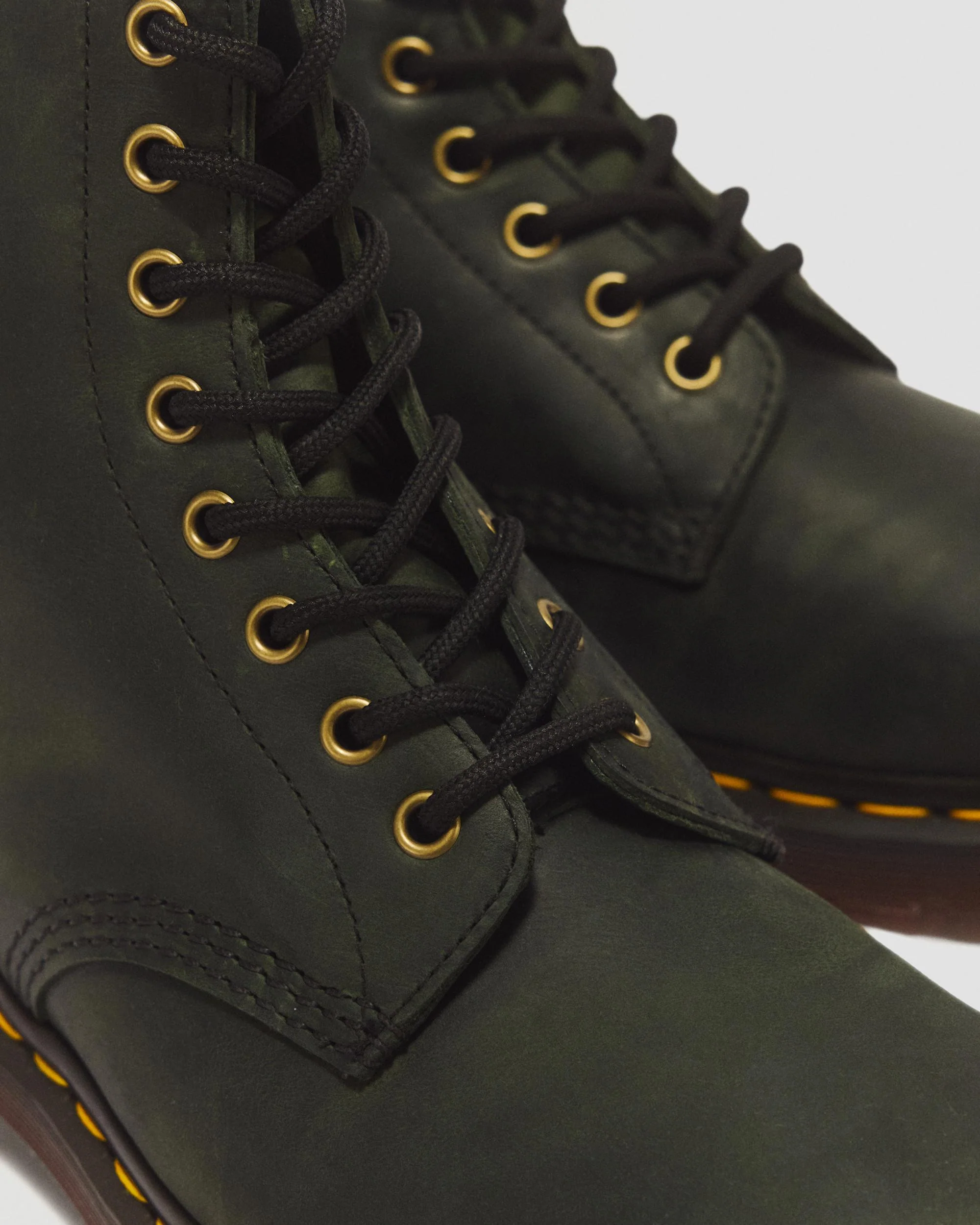 1460 Crazy Horse Leather Ankle Boots - Image 3