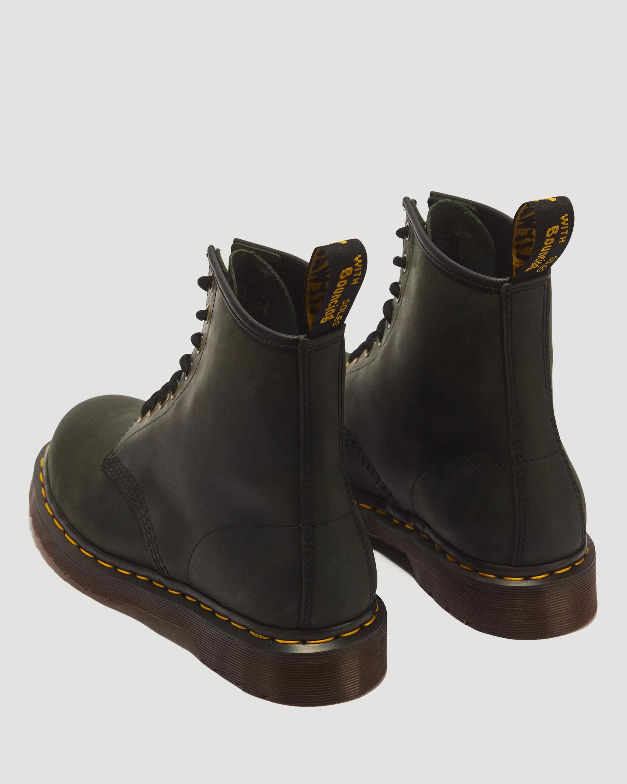 1460 Crazy Horse Leather Ankle Boots - Image 6