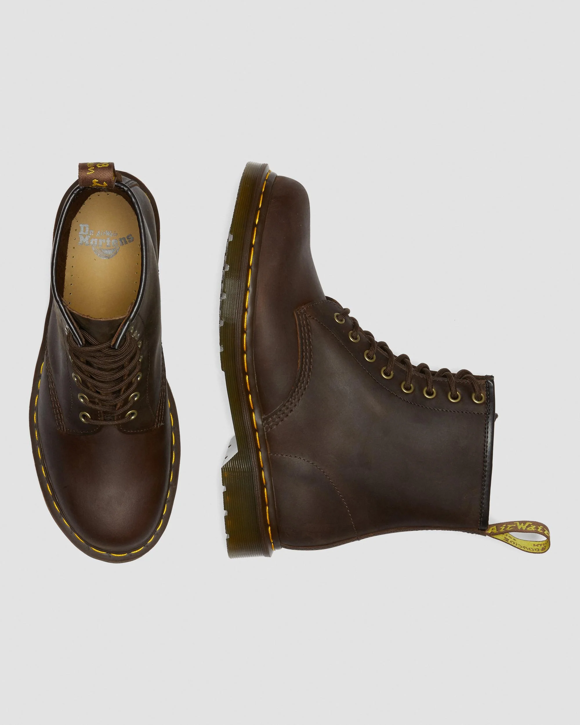 1460 Crazy Horse Leather Ankle Boots - Image 10