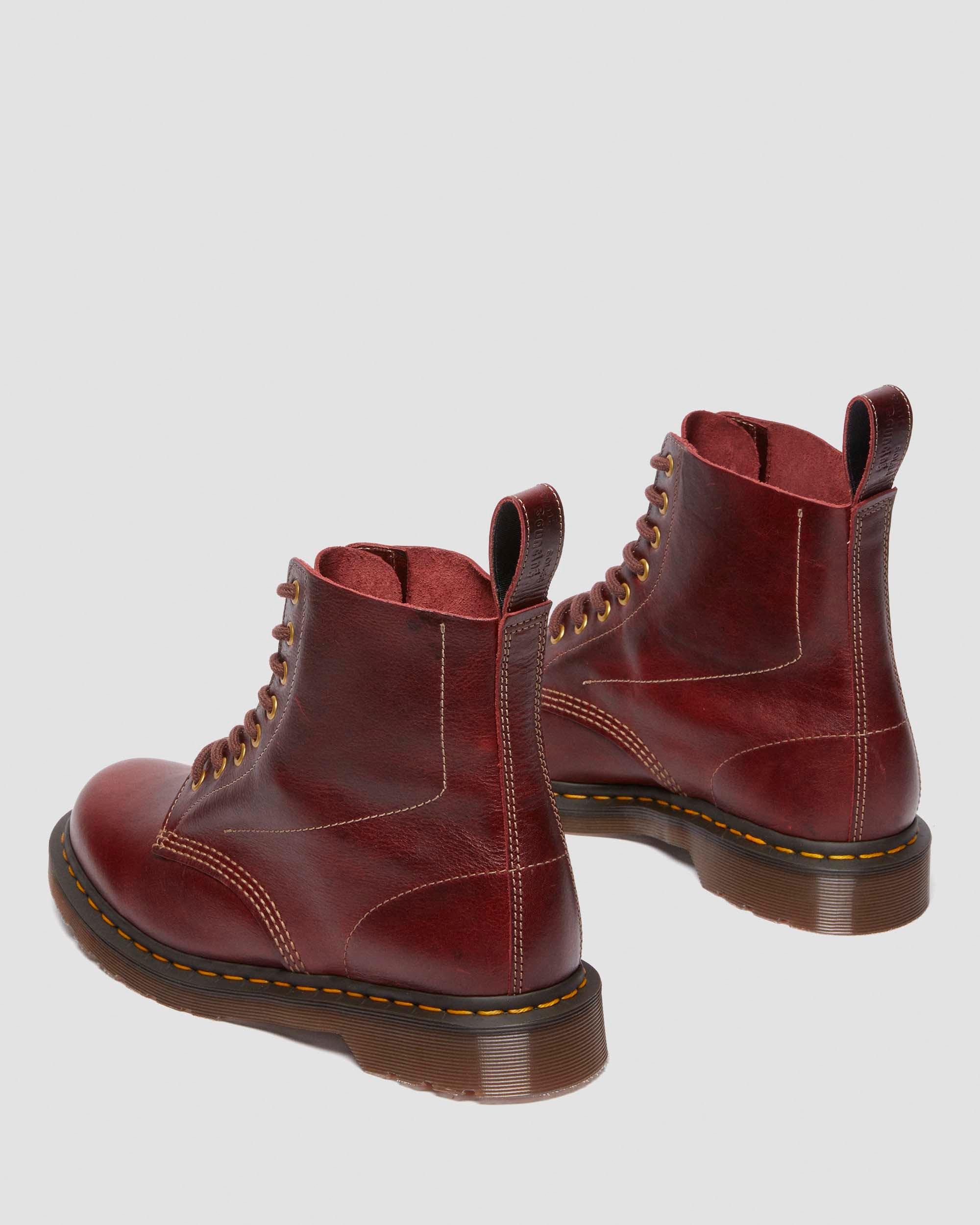 1460 Love Letter Classic Calf Leather Lace Up Ankle Boots - Image 9