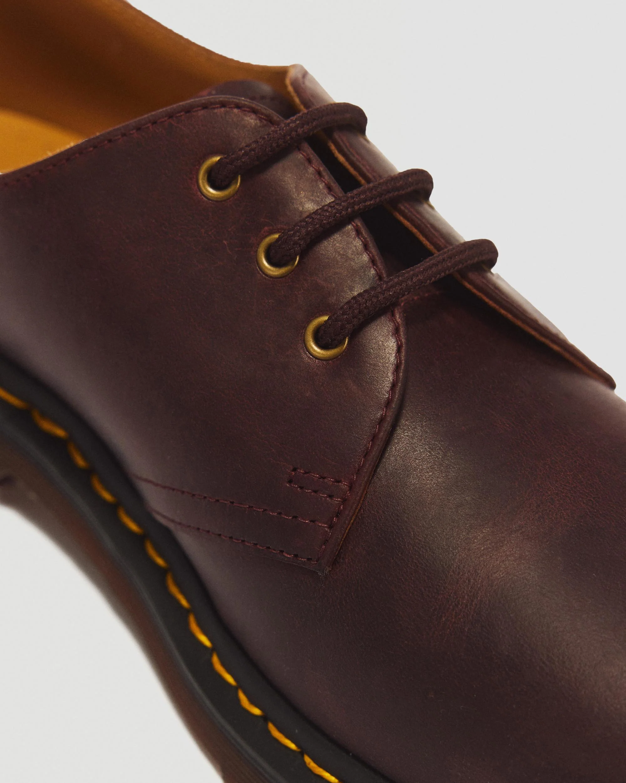 1461 Crazy Horse Leather Oxford Shoes - Image 3