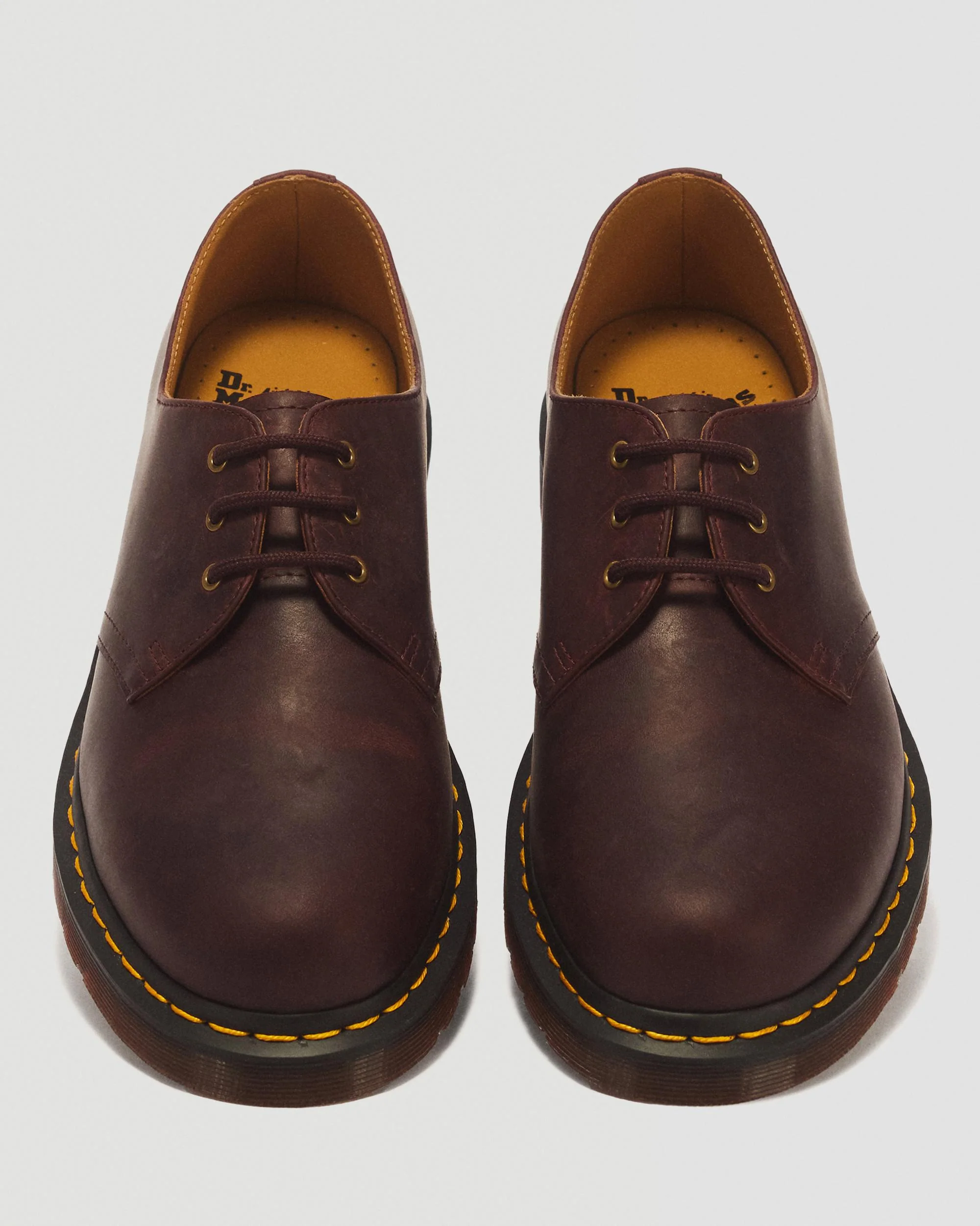 1461 Crazy Horse Leather Oxford Shoes - Image 4