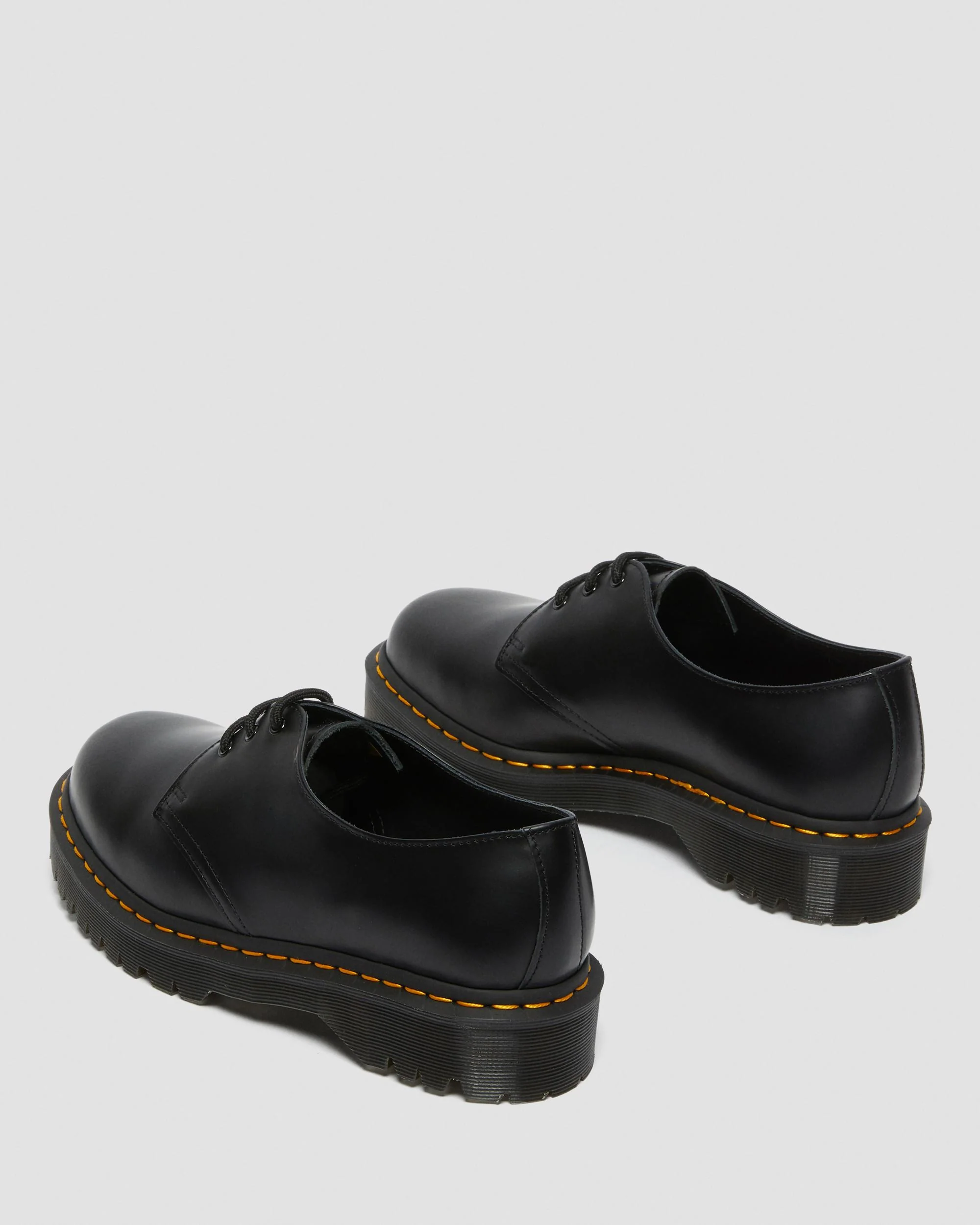 1461 Bex Smooth Leather Oxford Platform Shoes - Image 5