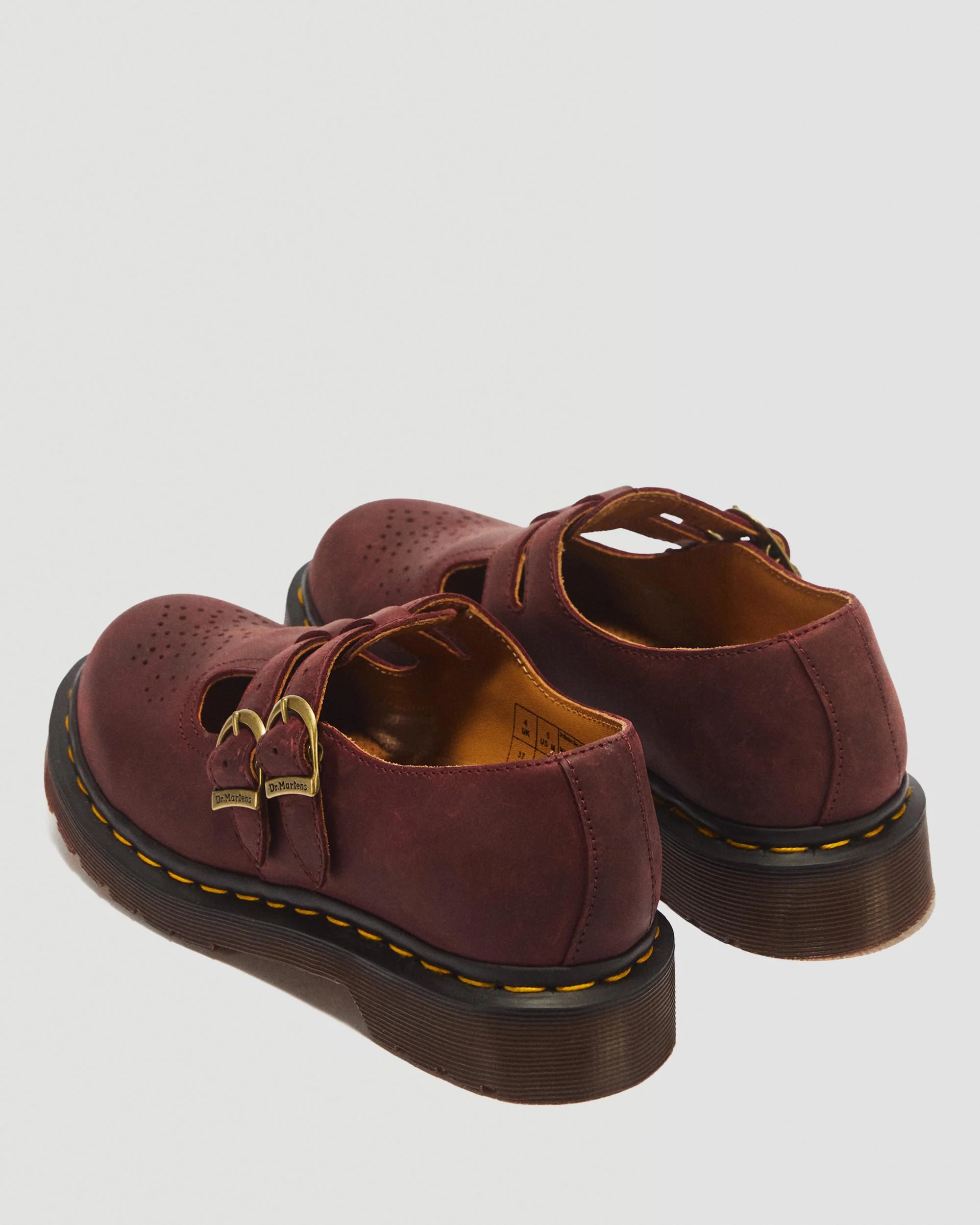 8065 Crazy Horse Leather Mary Jane Shoes - Image 6