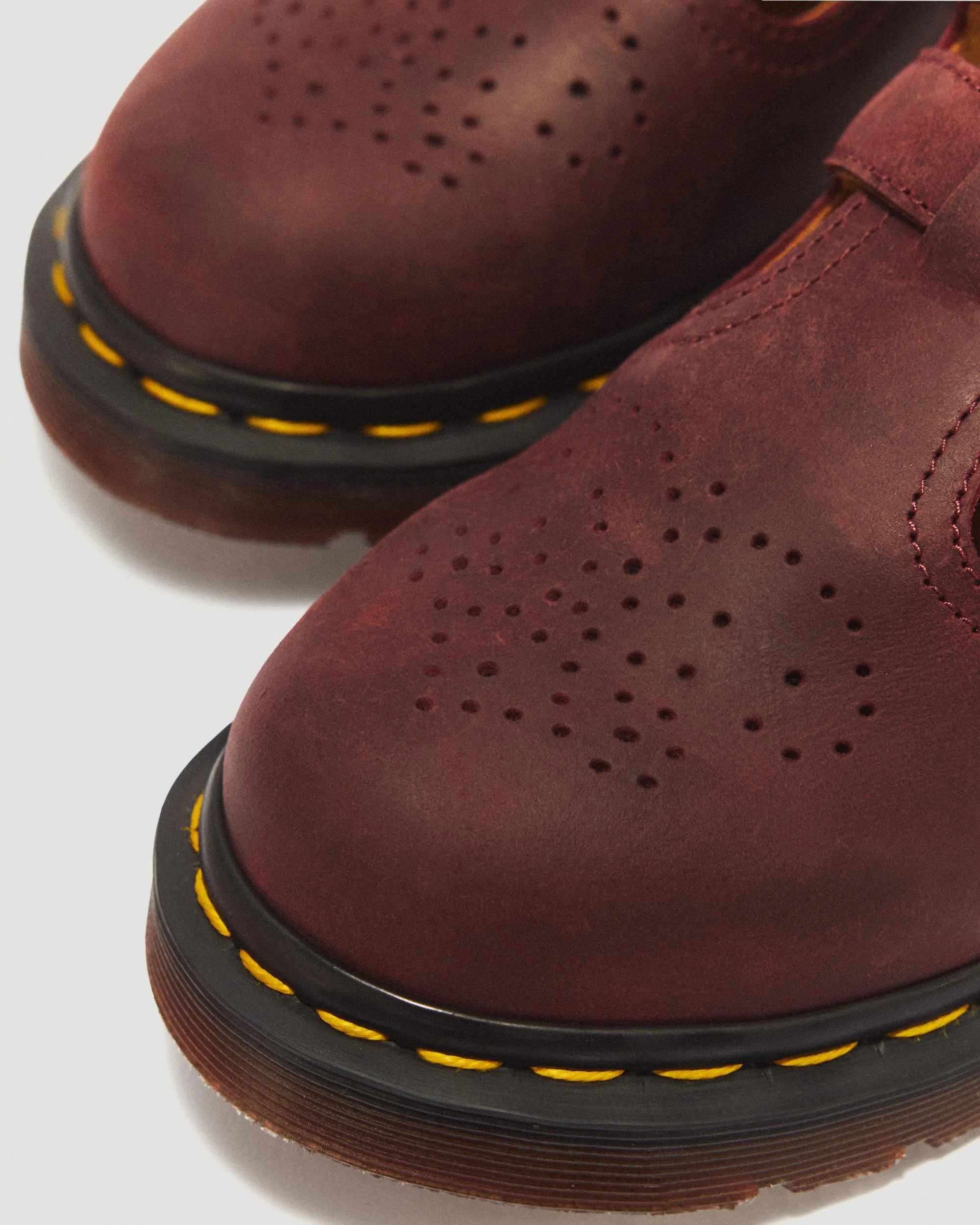 8065 Crazy Horse Leather Mary Jane Shoes - Image 8