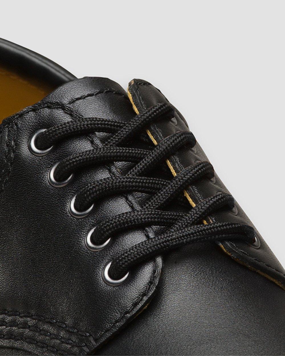 90cm Black Round Lace (4-5 eye shoe) - Image 4