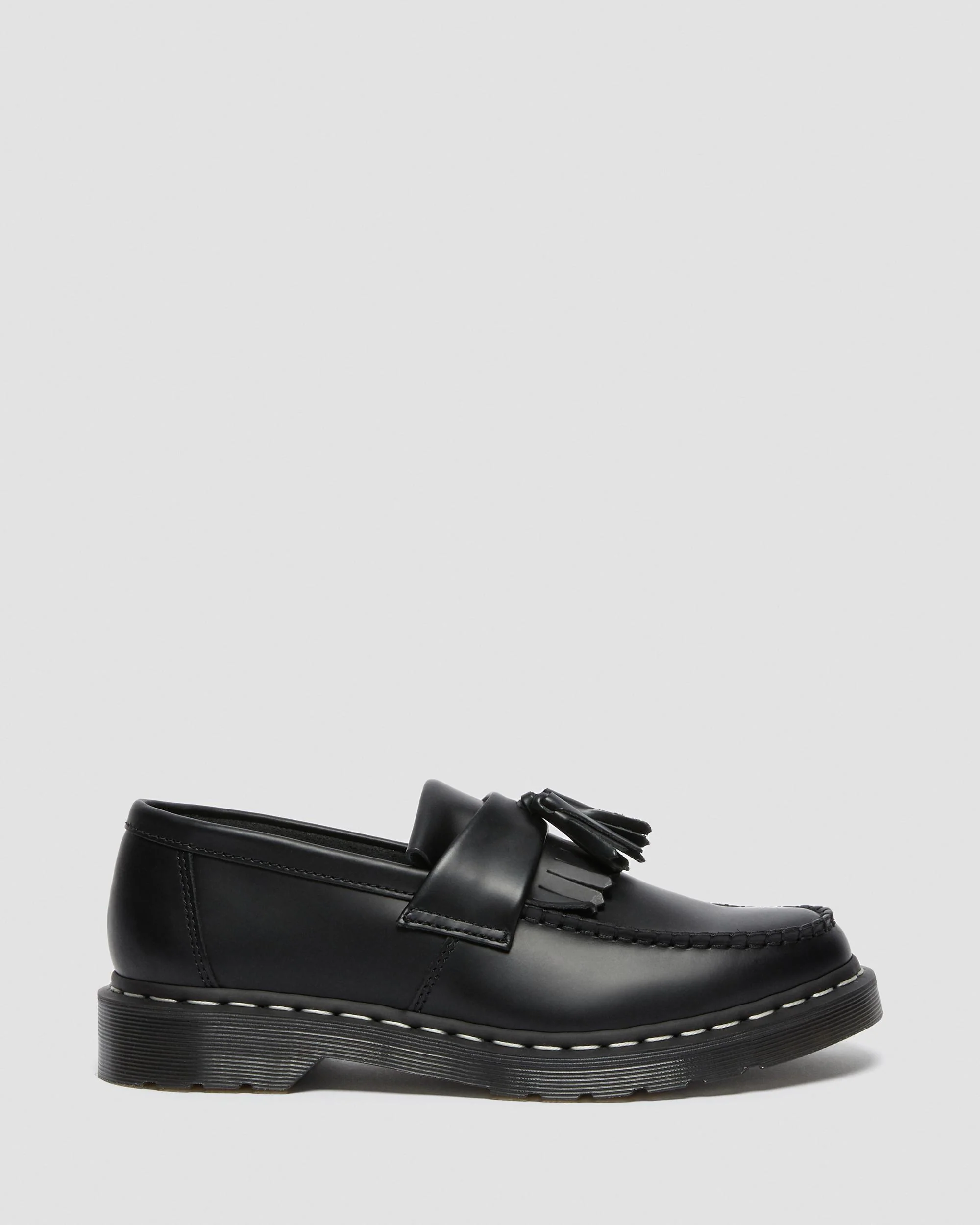 ADRIAN WHITE STITCH SMOOTH LEATHER SHOES - Image 5