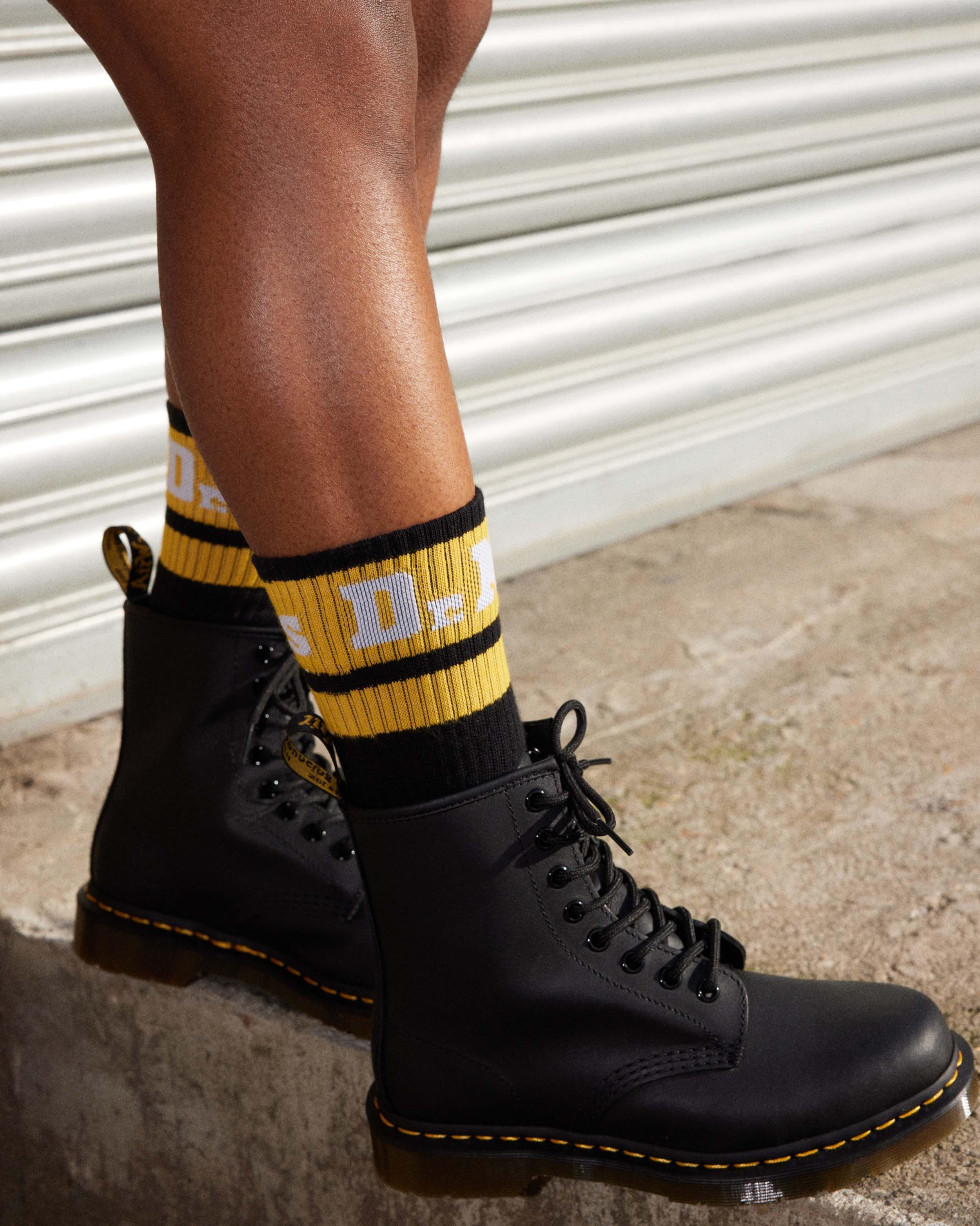 Dr. Martens Logo Cotton Blend Athletic Socks - Image 2