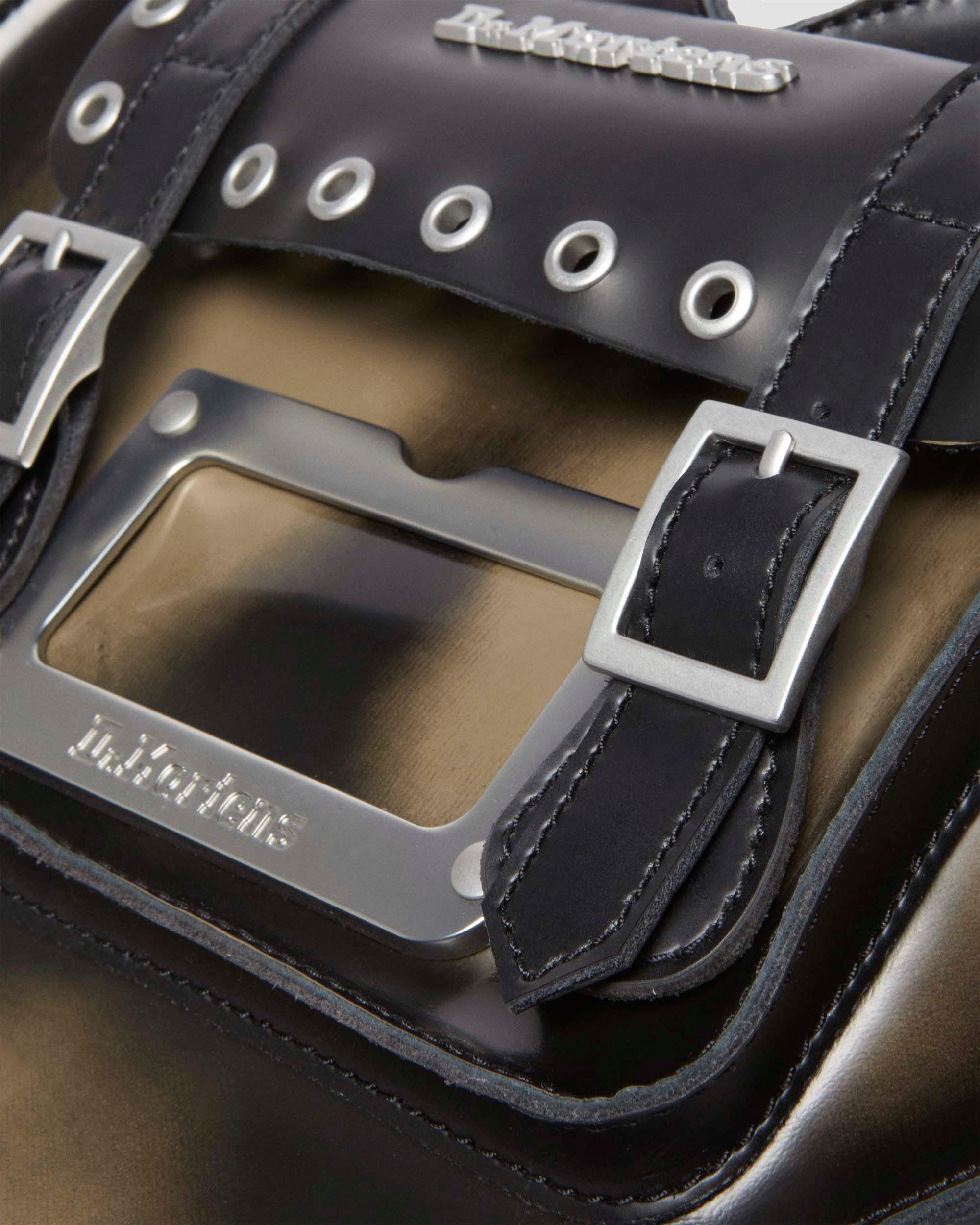 Brush Off Leather Heart Shaped Bag - Image 3