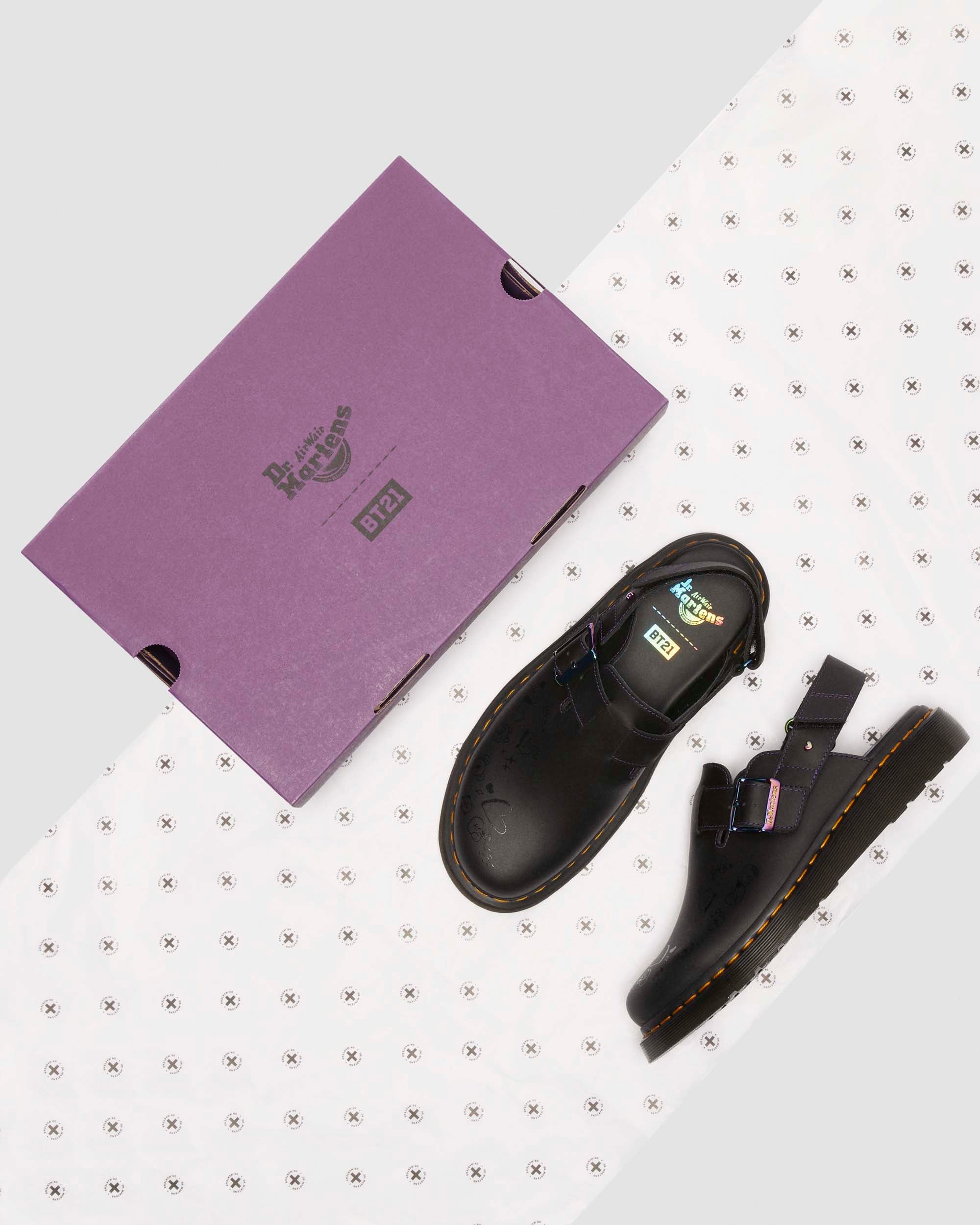 BT21 Jorge Nappa Leather Mules - Image 9