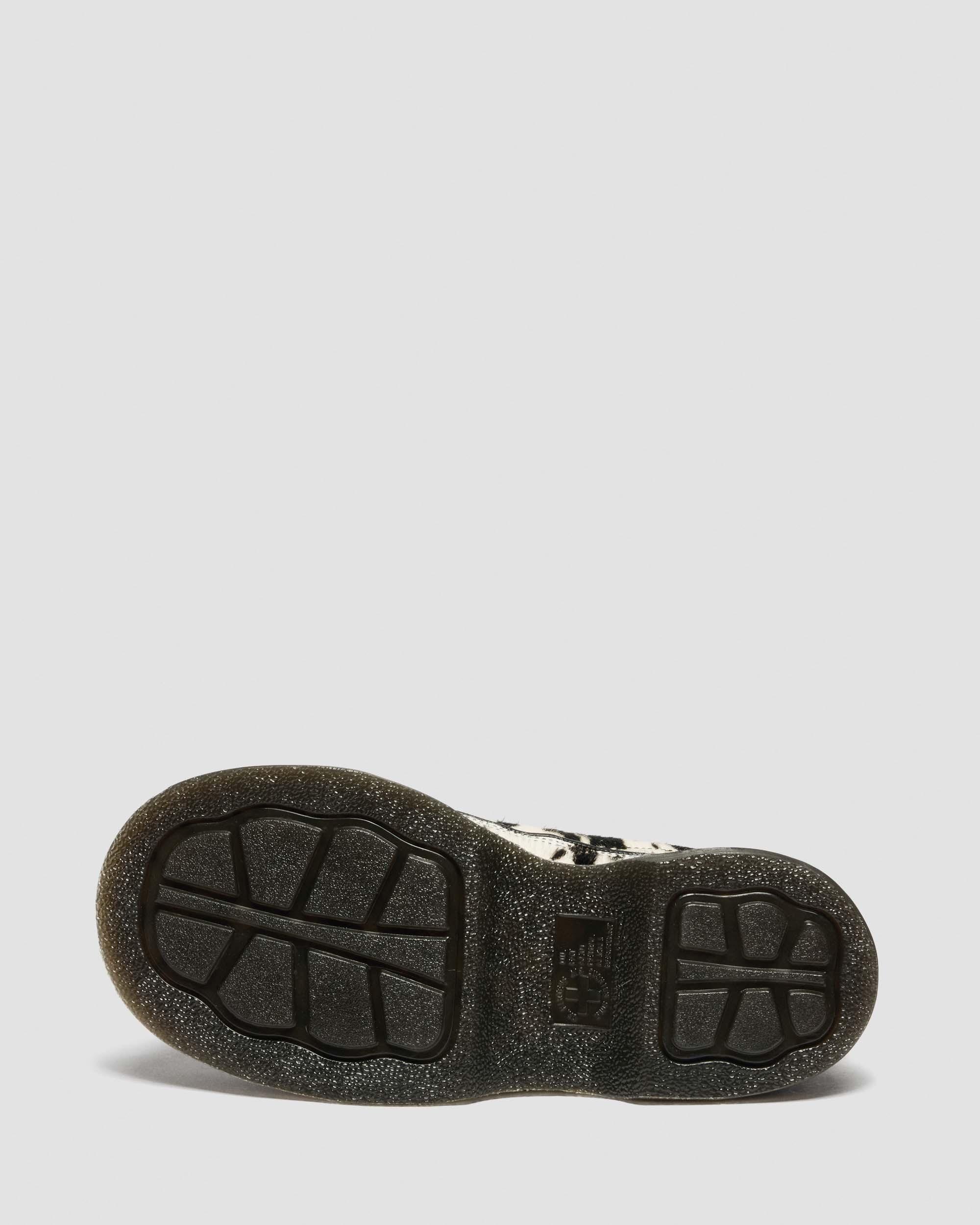 Buzz 5-Eye Dalmatian Hair-On Leather Shoes - Image 8