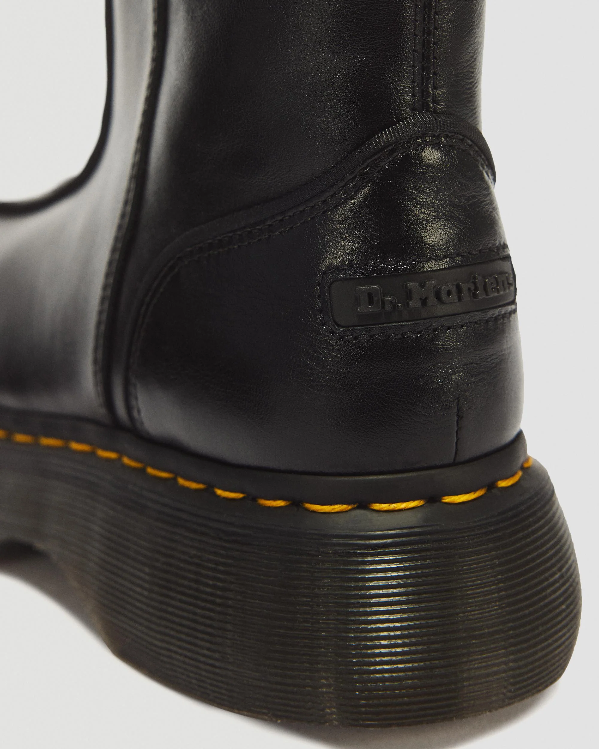 Buzz Hi Milled Gloss Leather Boots - Image 3