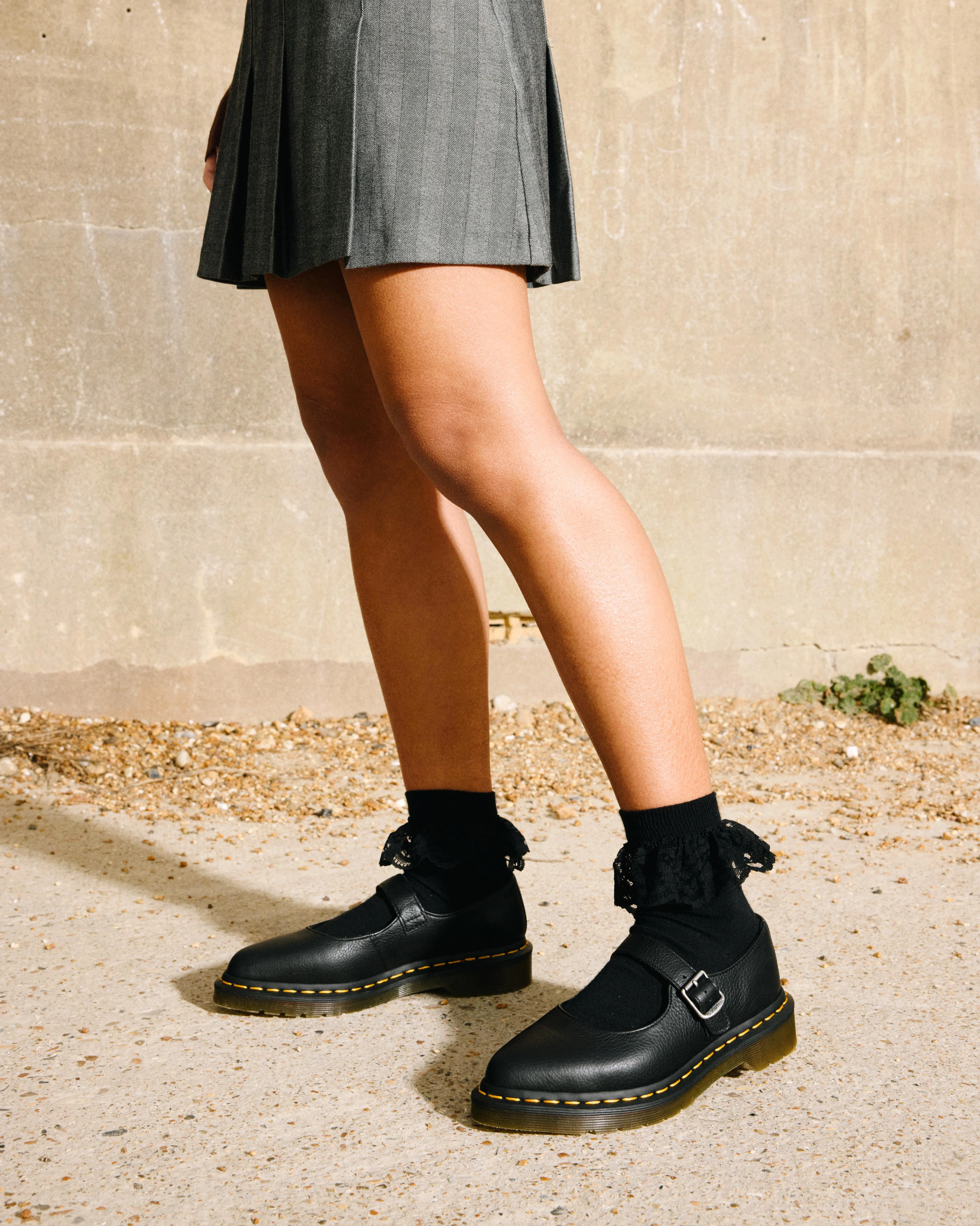 Elphie Virginia Leather Mary Jane Shoes - Image 4