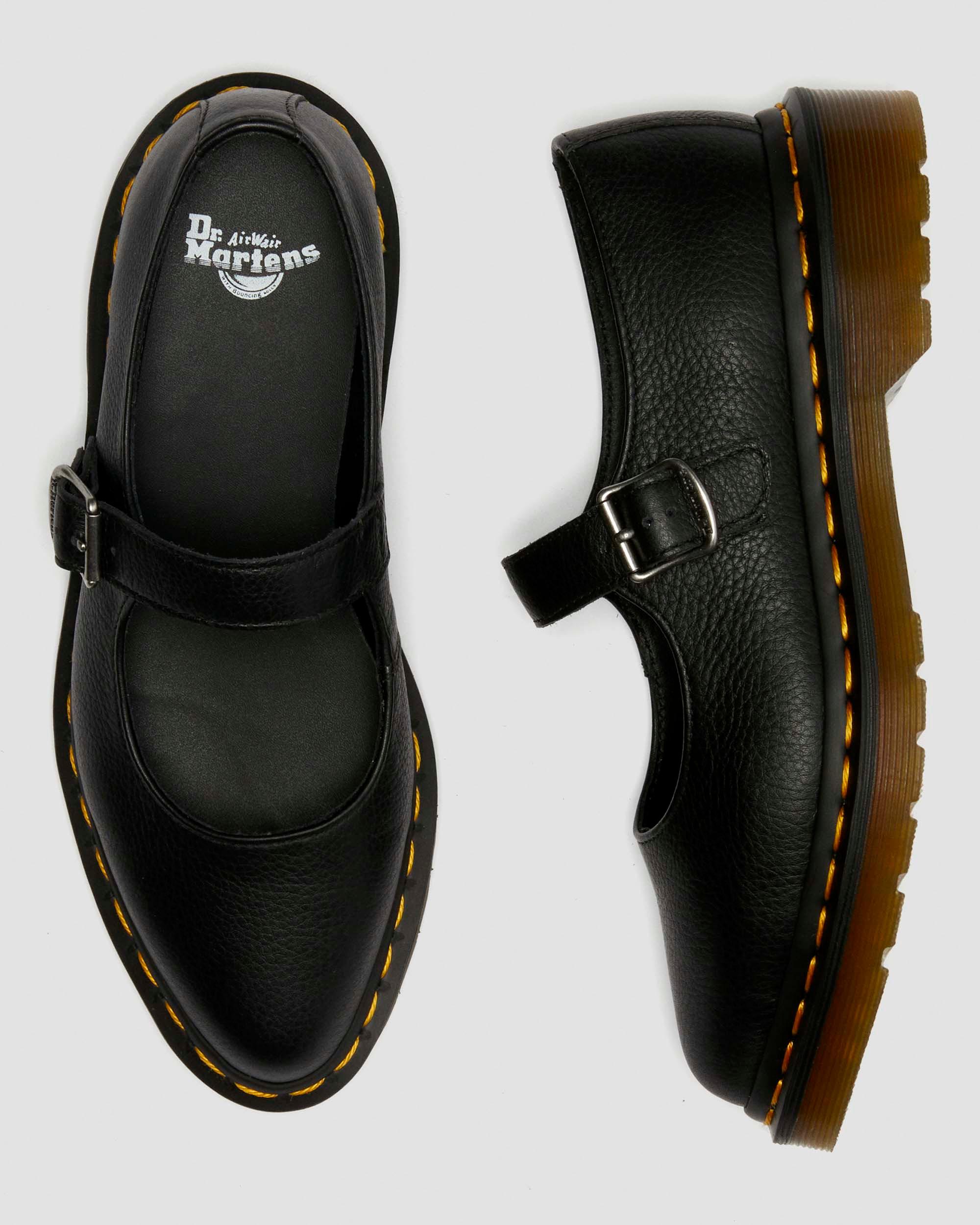 Elphie Virginia Leather Mary Jane Shoes - Image 9