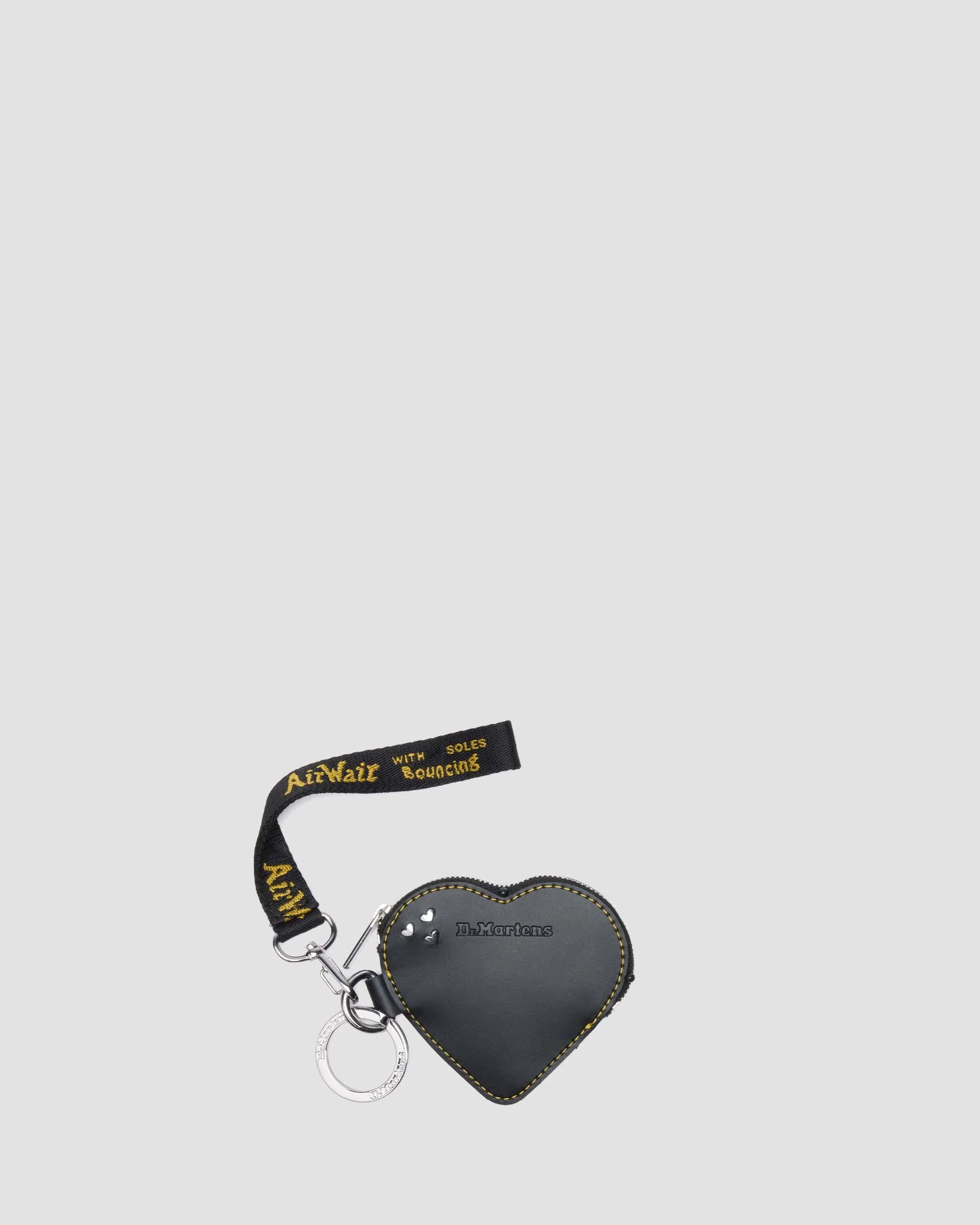 Heart Leather Key Ring Purse - Image 2