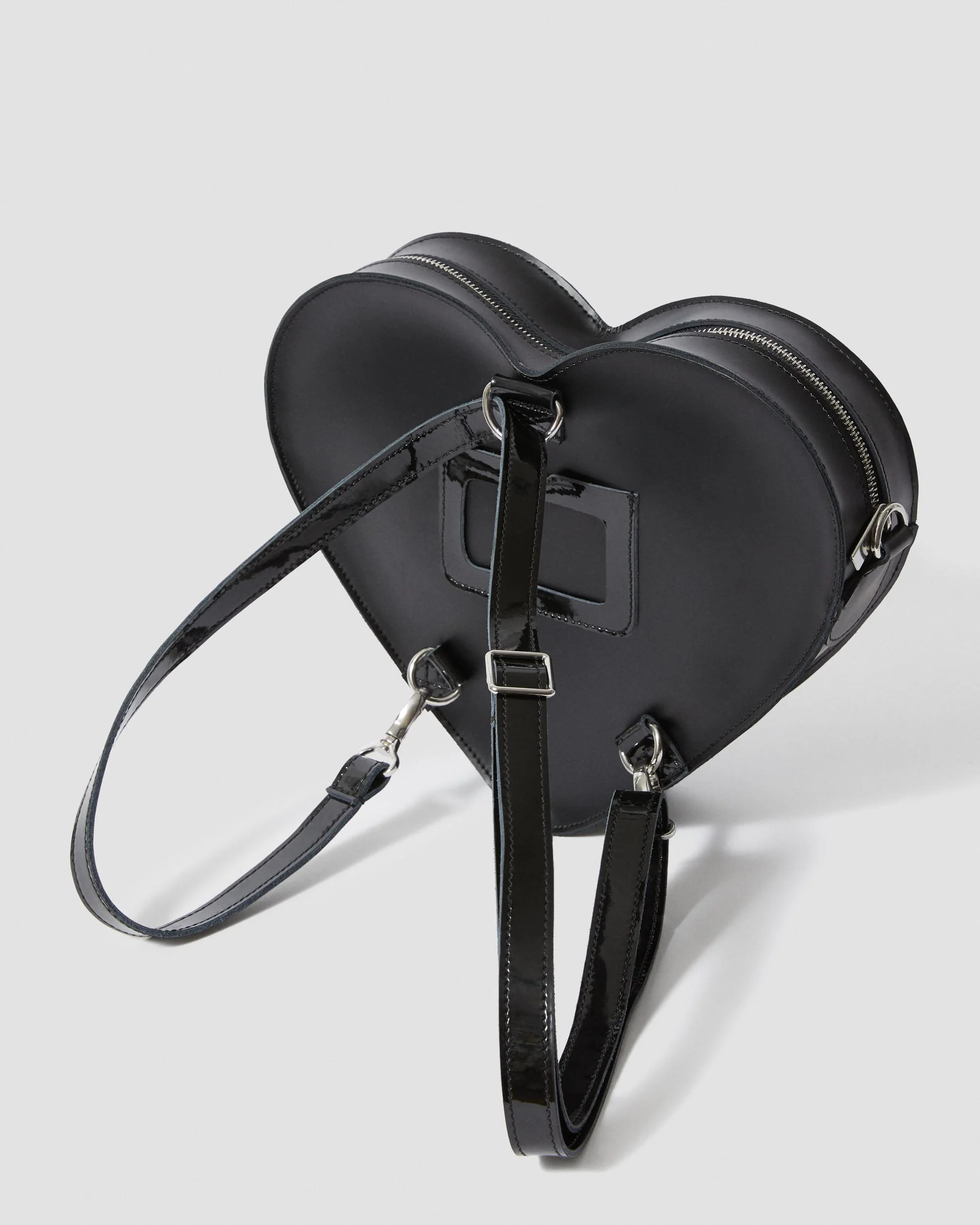 Kiev Smooth Leather Heart Shaped Bag - Image 8