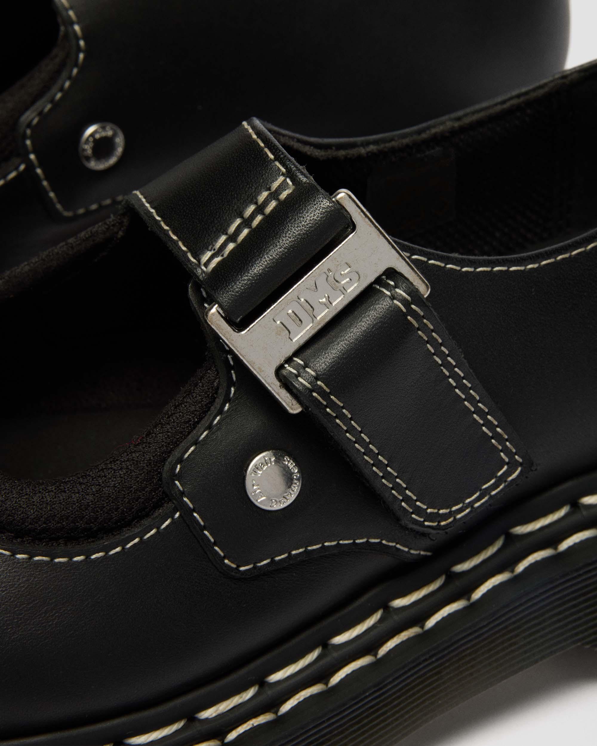 Mary Jane Bex Double Stitch Leather Shoes - Image 3