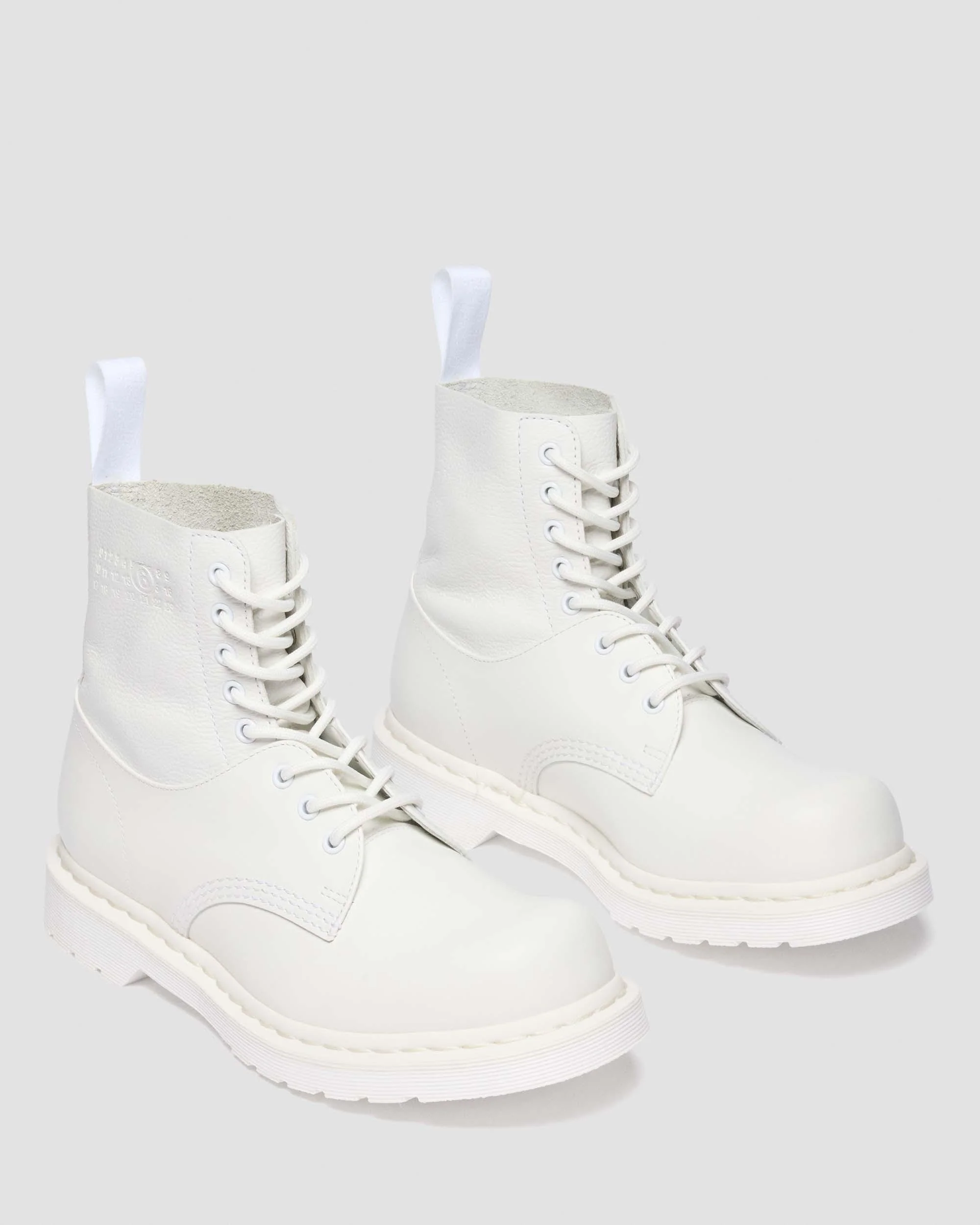 MM6 1460 / 1461 Leather Boots - Image 4