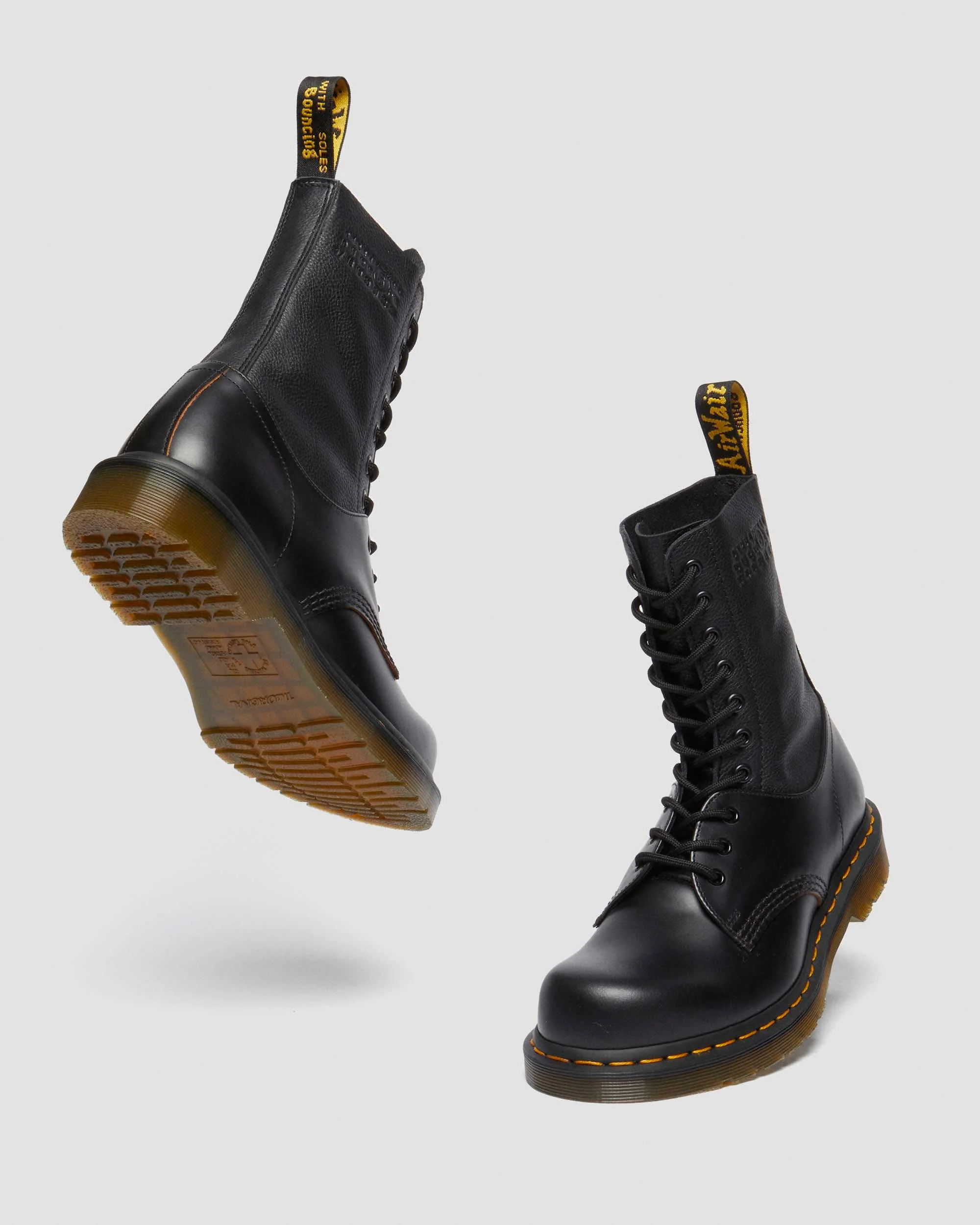 MM6 1490 / 1461 Leather Boots - Image 8