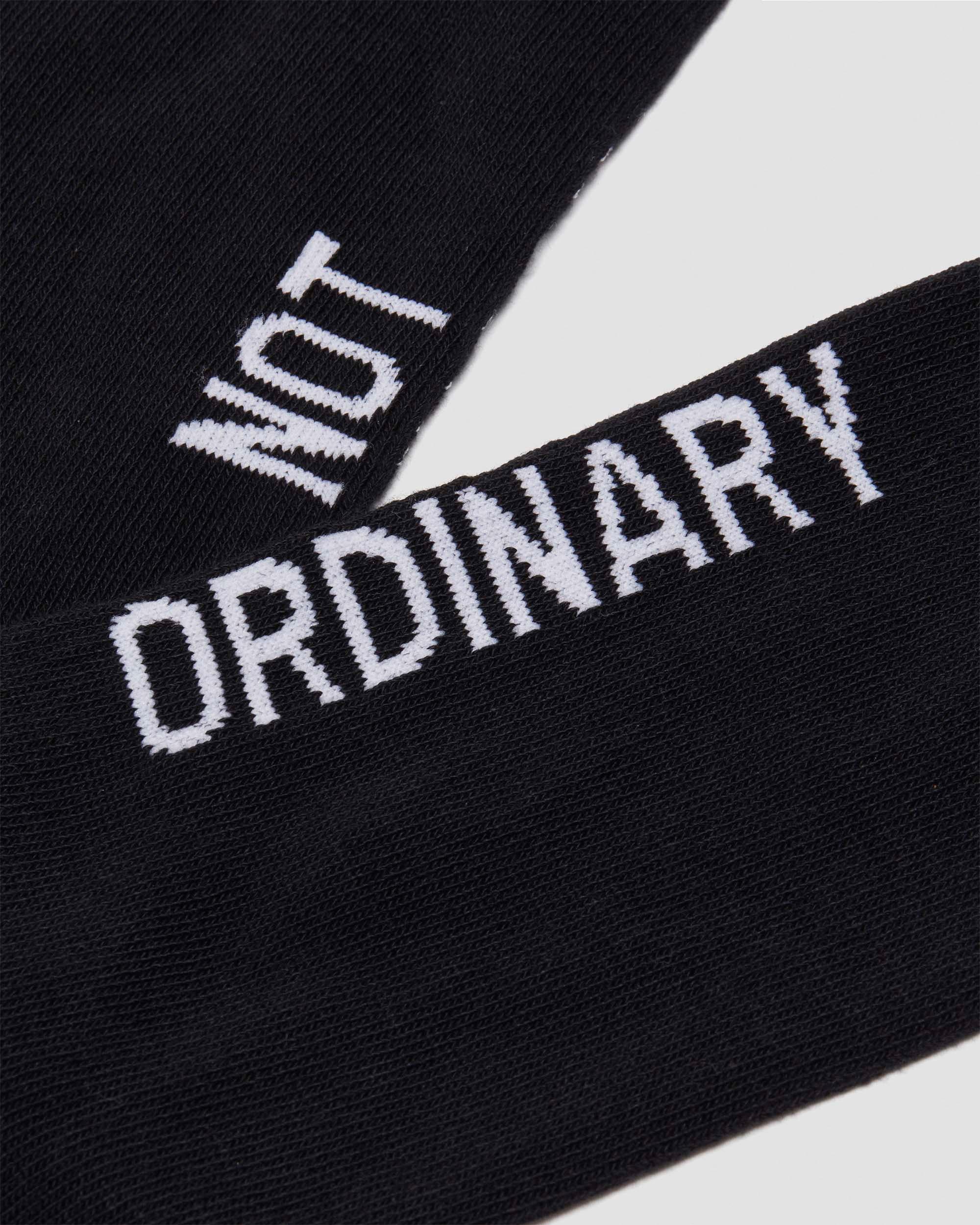 Not Ordinary Logo Socks - Image 3