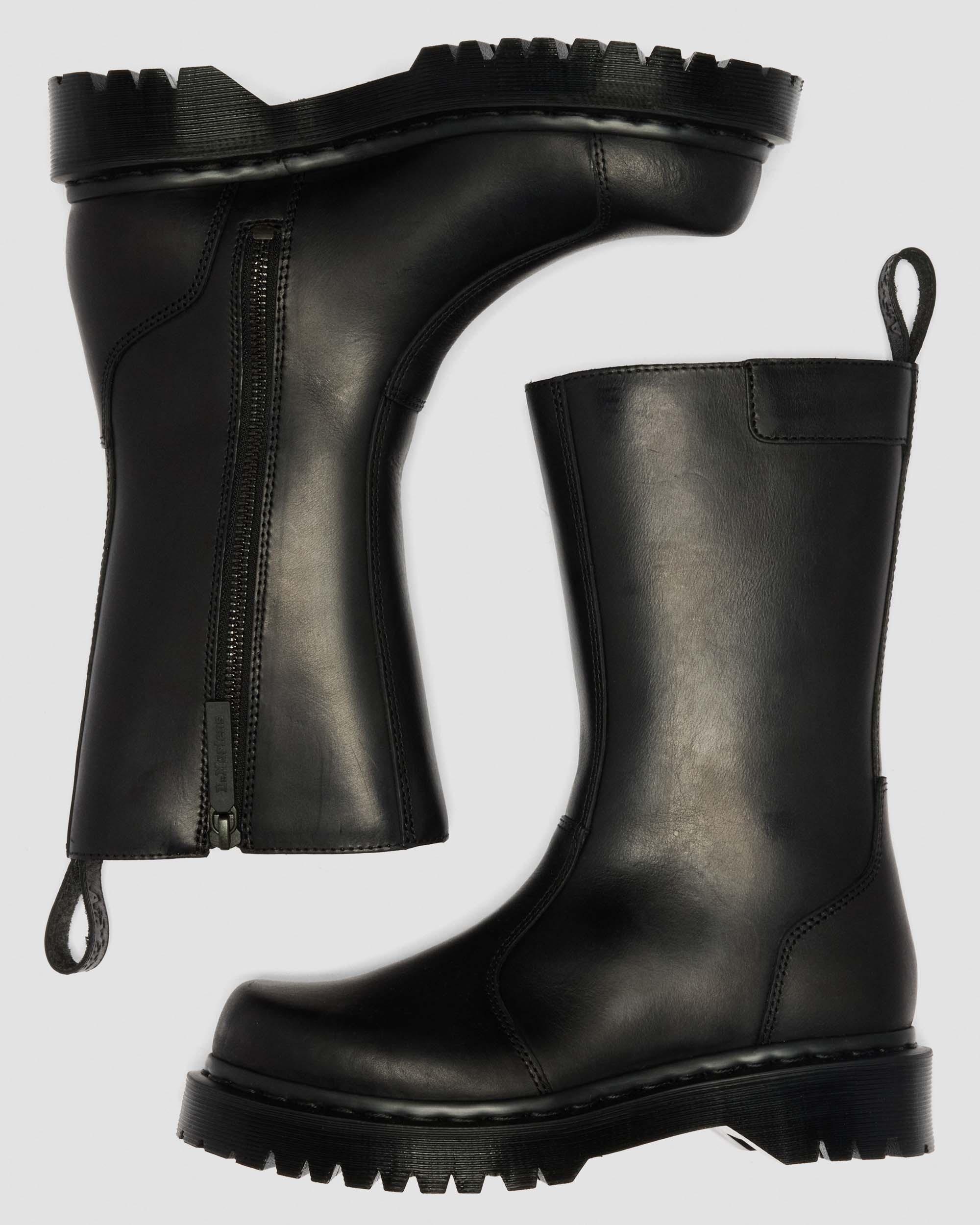 Rejena Old Harness Leather Boots - Image 8