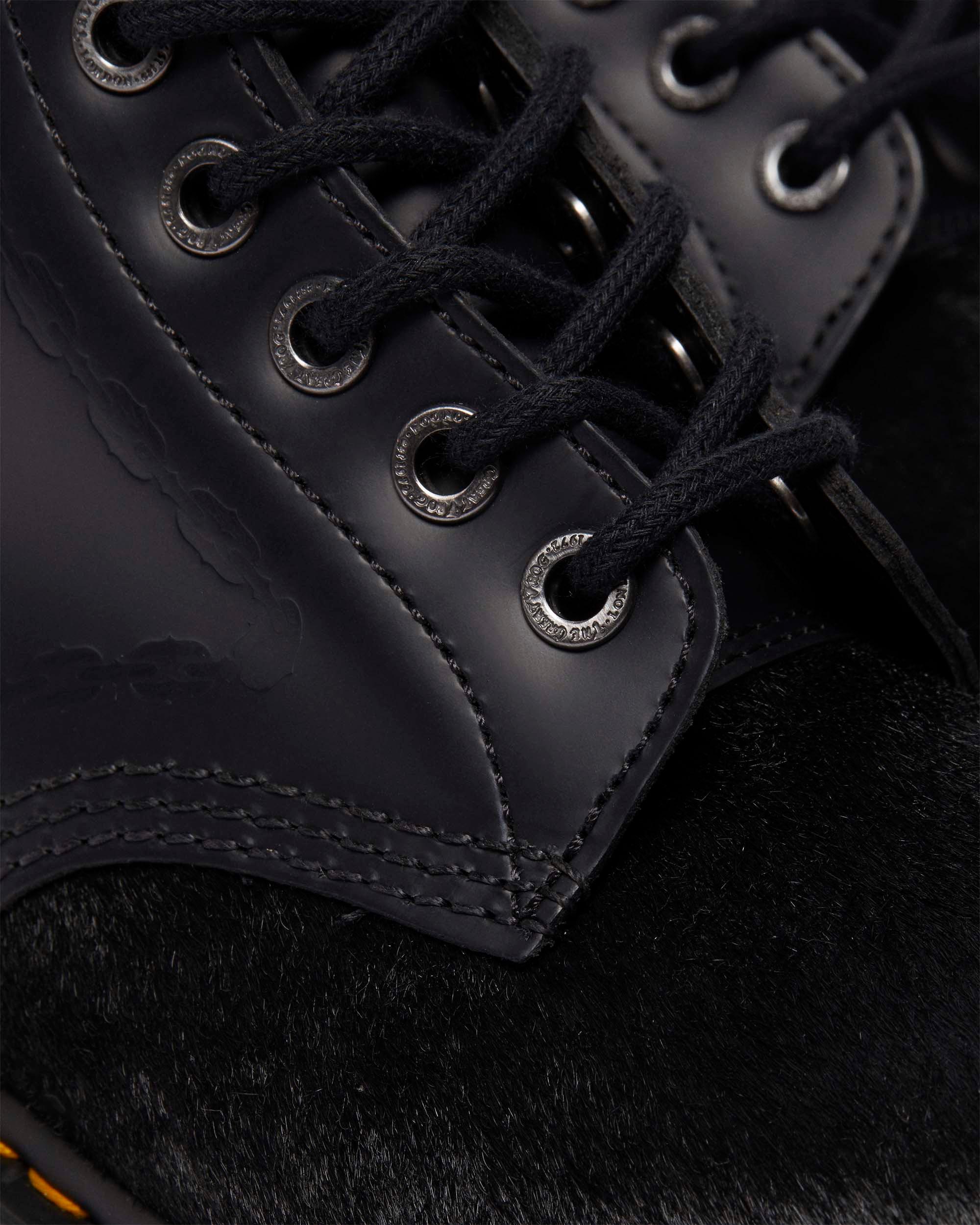 The Great Frog 1460 Bex Smooth Hair On Leather Platform Ankle Boots - Image 3