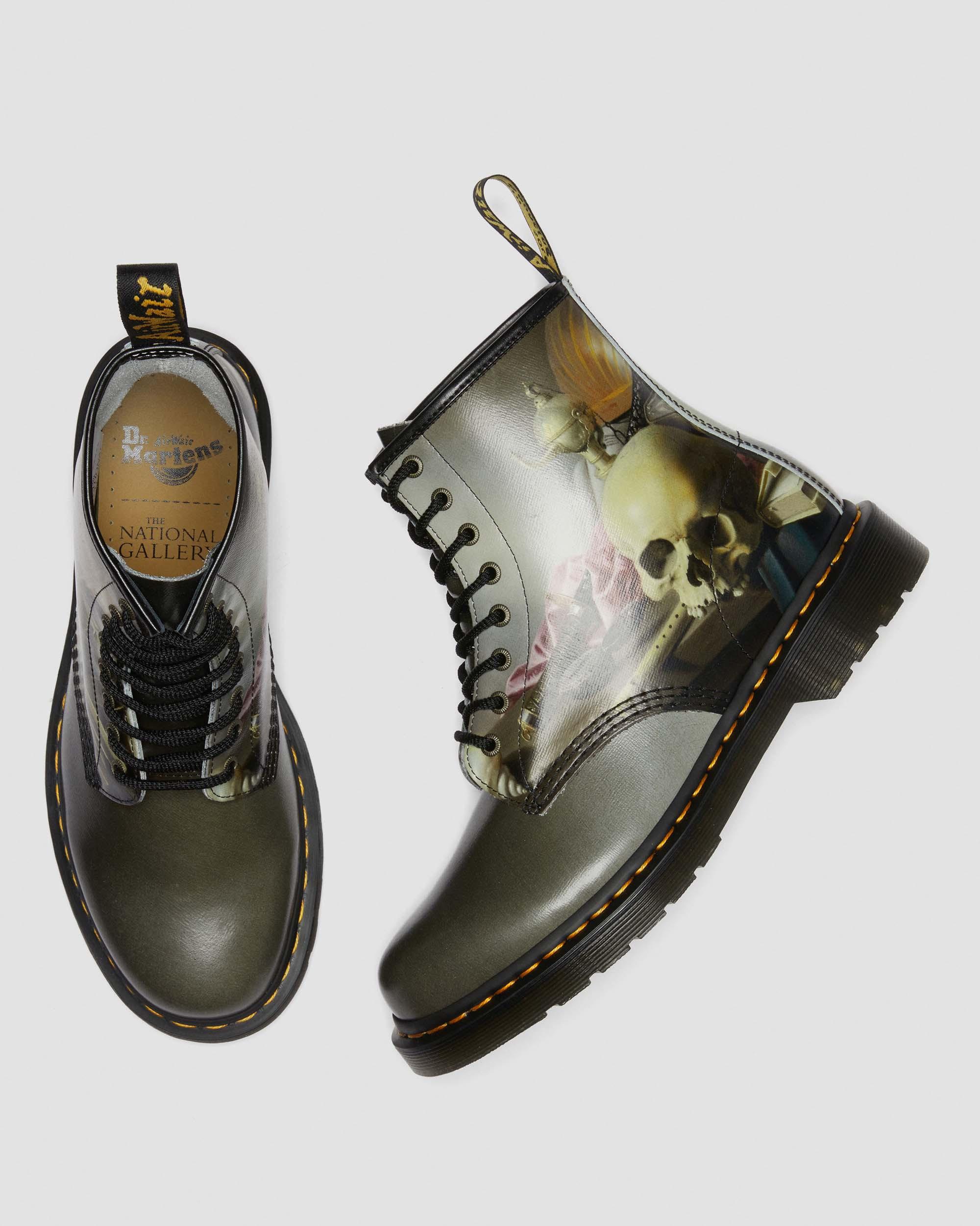 THE NATIONAL GALLERY 1460 HARMEN STEENWYCK LEATHER Ankle BOOTS - Image 9