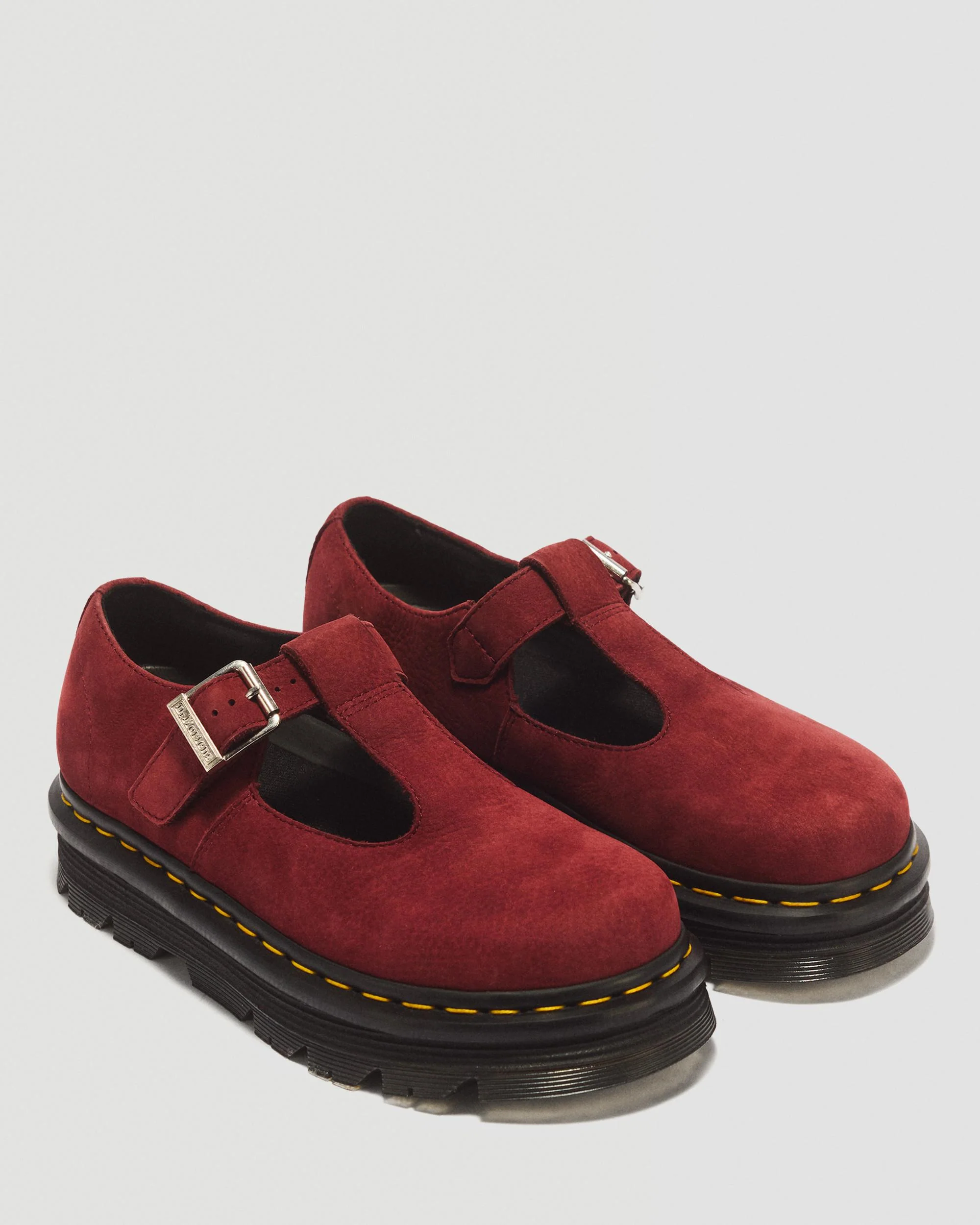 Zebzag Milled Nubuck Mary Jane Shoes - Image 5