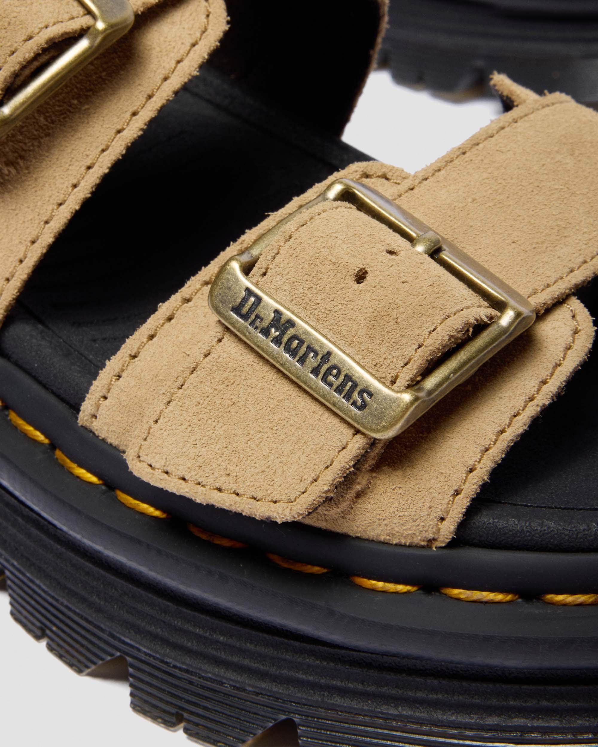 Zebzag Suede Platform Sandals - Image 3