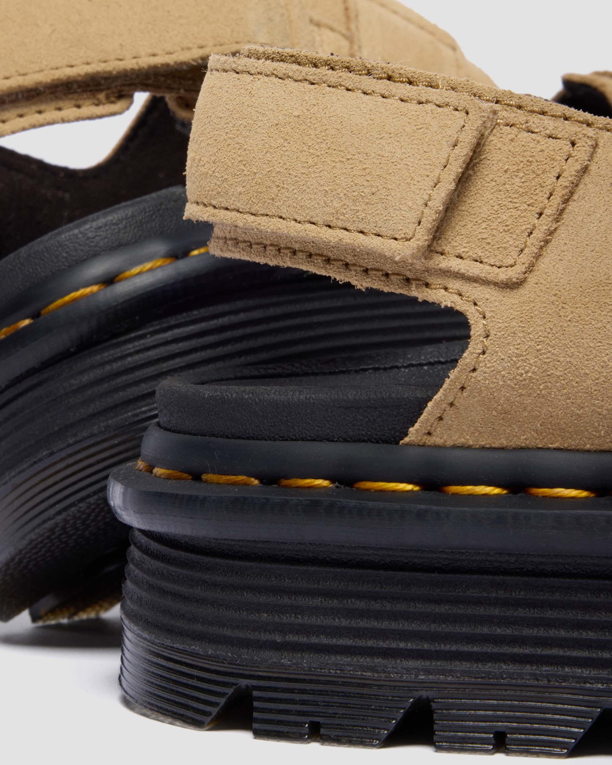 Zebzag Suede Platform Sandals - Image 7