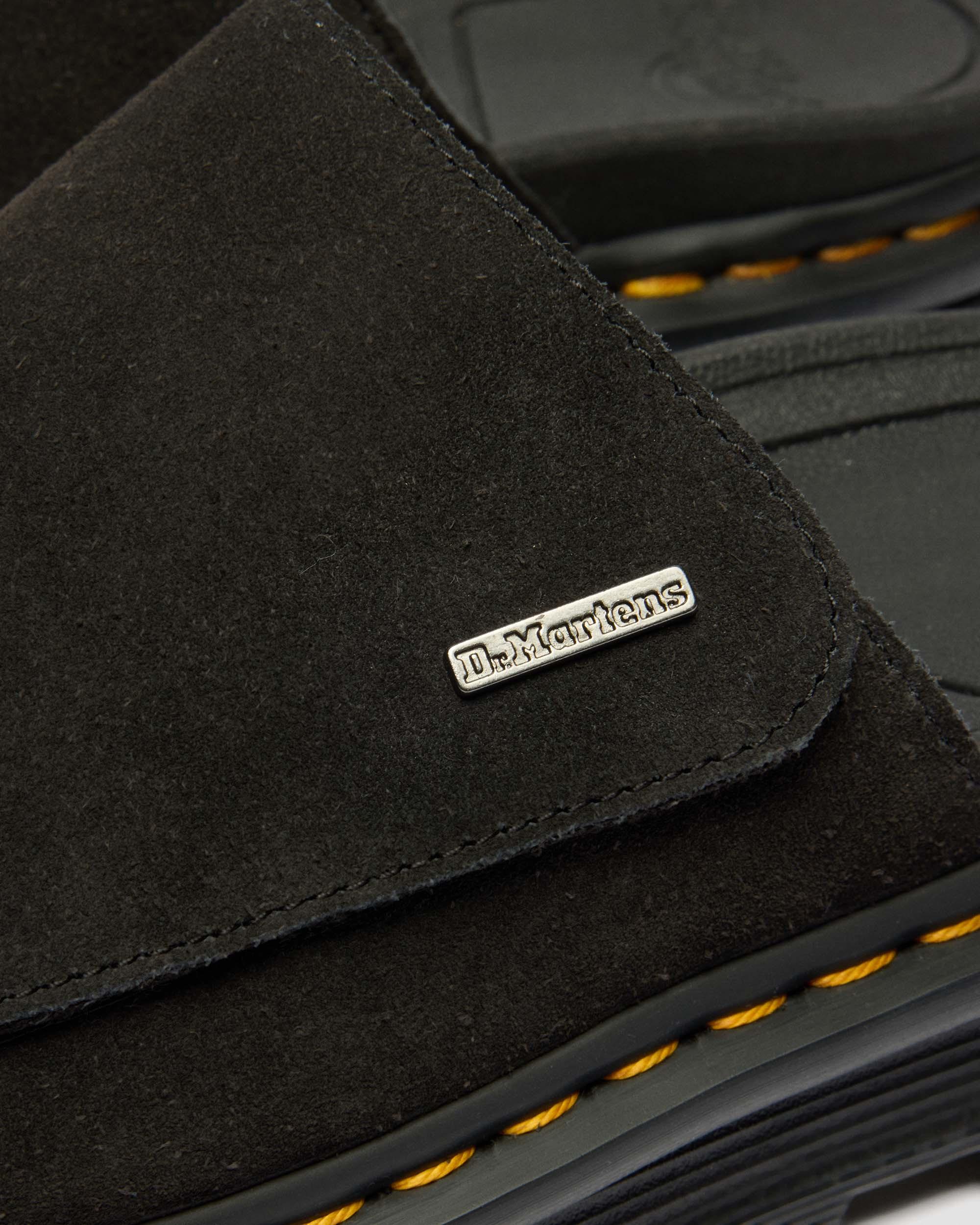 Zebzag Suede Platform Slides - Image 3